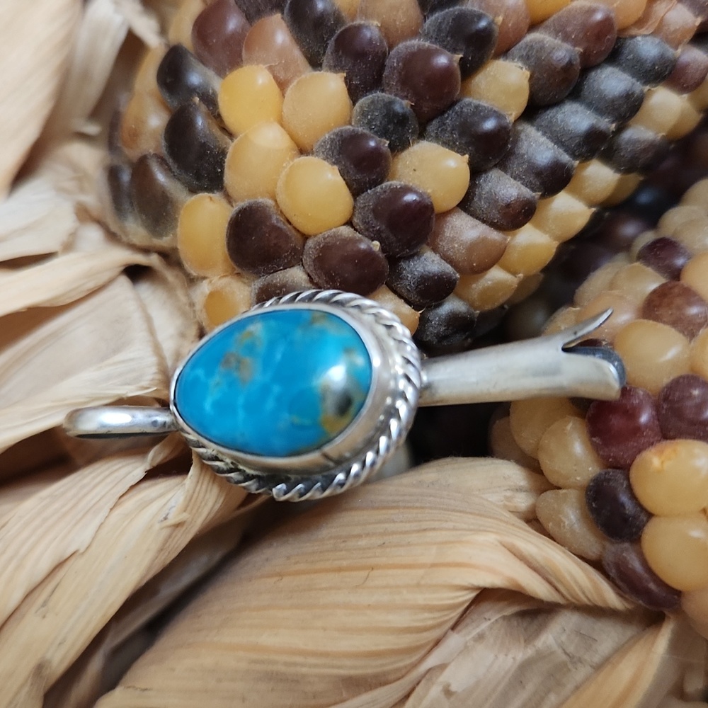 Silver Turquoise Pendant